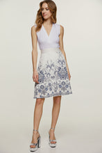 Load image into Gallery viewer, Rose Semi Sheer Tie Detail Top