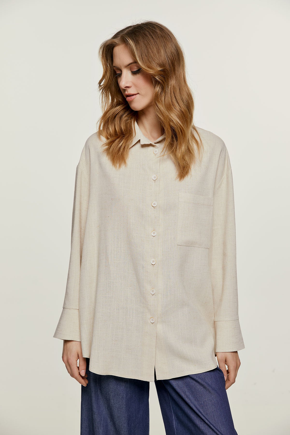 Sand Pocket Detail Shirt