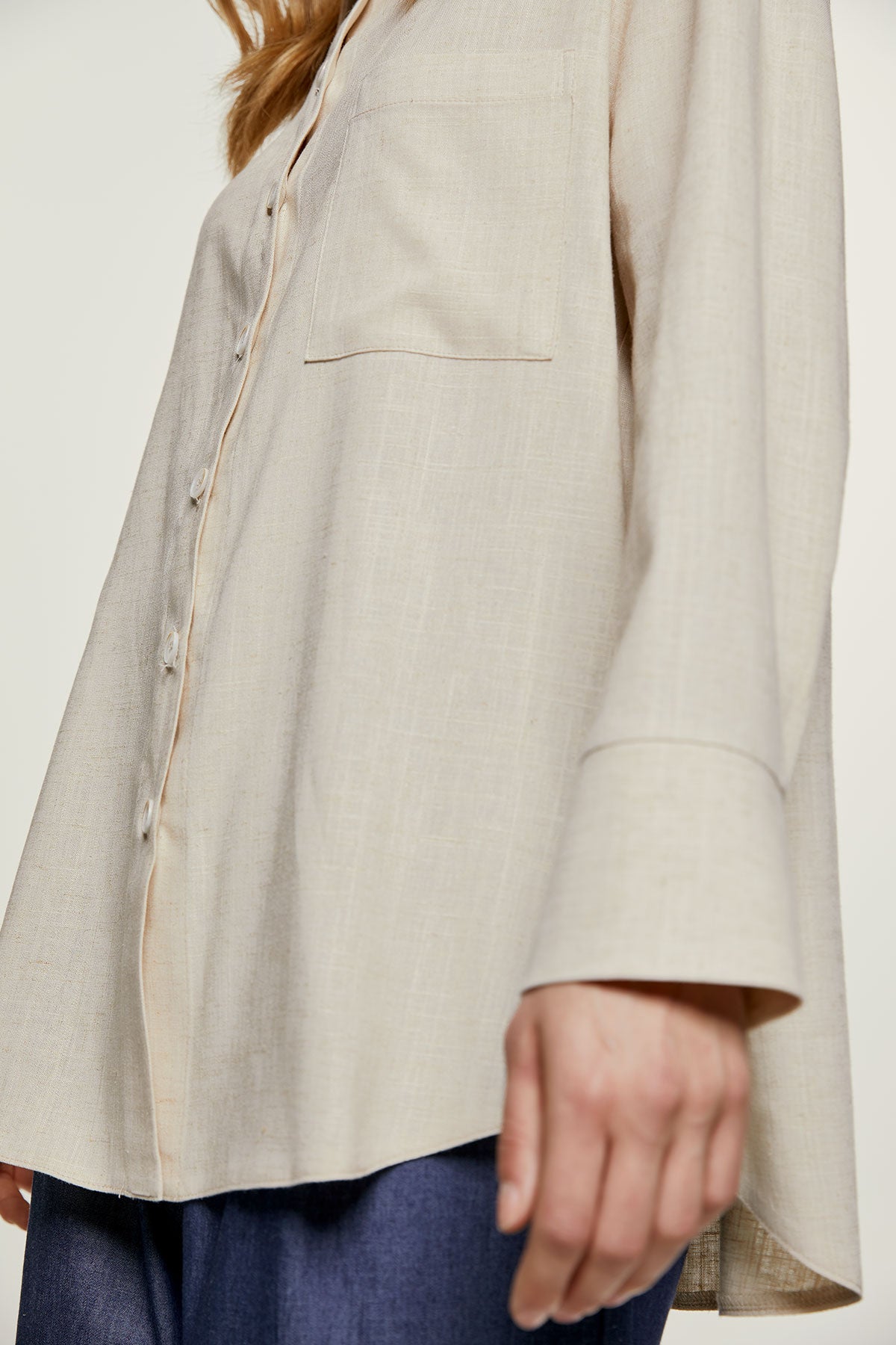 Sand Pocket Detail Shirt