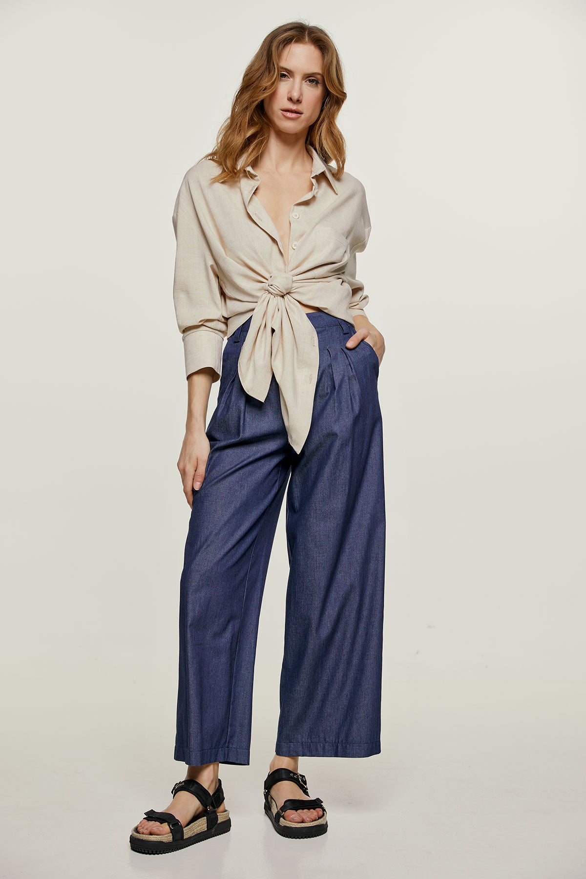 Sand Pocket Detail Shirt