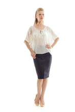 Load image into Gallery viewer, Seamed Pencil Skirt