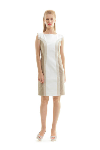 Panelled Shift Dress