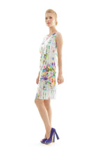 Load image into Gallery viewer, Floral Print Sleeveless Dress