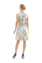 Load image into Gallery viewer, Floral Print Sleeveless Dress