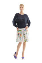 Load image into Gallery viewer, Cotton Pleated Printed Skirt