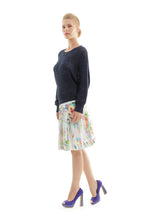 Load image into Gallery viewer, Cotton Pleated Printed Skirt