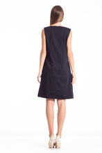 Load image into Gallery viewer, A Line Contrast Detail Dress