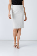 Load image into Gallery viewer, Cream Pencil Skirt by Conquista Fashion