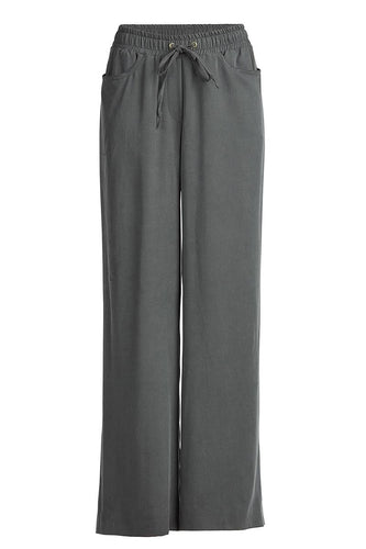 Wide Drawstring Trousers