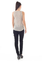 Load image into Gallery viewer, Cowl Neck Sequin Detail Top