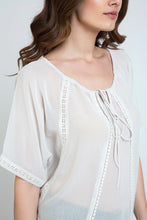 Load image into Gallery viewer, Sheer Boho Top Sand