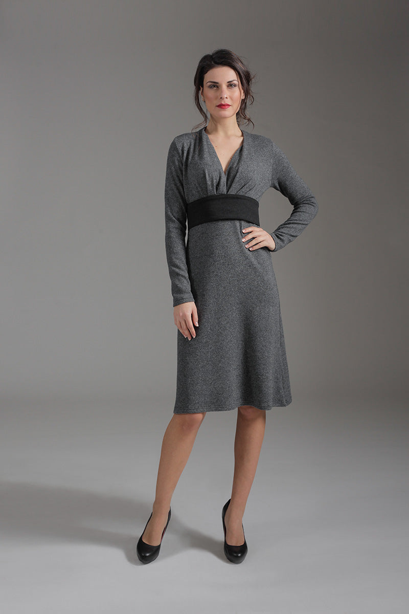 Long sleeve hotsell empire dress