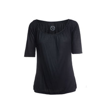 Load image into Gallery viewer, Short Sleeve Black Top