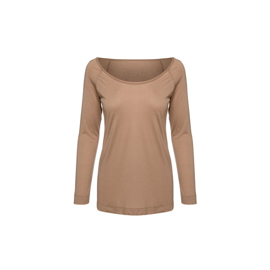 Cashmere Blend Long Sleeve Top
