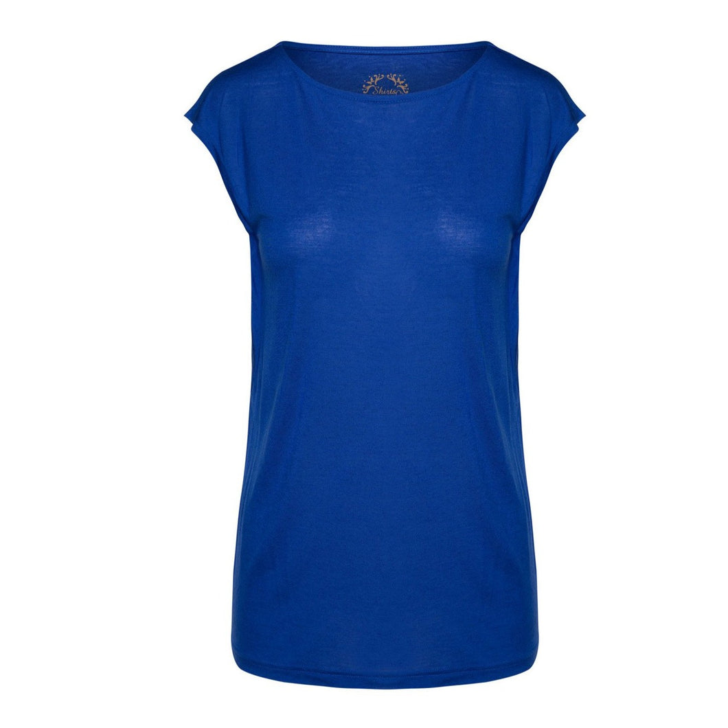 Sleeveless Micromodal Cashmere Blend Top