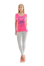 Load image into Gallery viewer, Sleeveless Print Top in Fuchsia