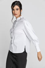 Load image into Gallery viewer, White Shirt with Bishop Sleeves
