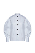 Load image into Gallery viewer, White Shirt with Bishop Sleeves