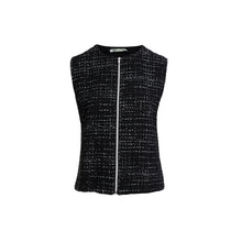Load image into Gallery viewer, Tie Detail Vest in Black