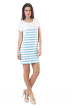 Load image into Gallery viewer, Short Sleeved Striped Dress