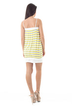 Load image into Gallery viewer, Striped Stretch Fabric Mini Dress