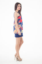 Load image into Gallery viewer, Strappy Print Mini Dress