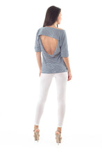 Load image into Gallery viewer, Off Shoulder Striped Top