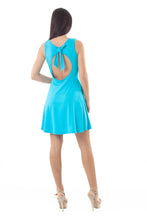 Load image into Gallery viewer, Bow Detail Skater Dress