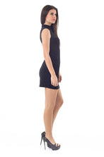 Load image into Gallery viewer, Sheer Detail Stretch Mini Dress