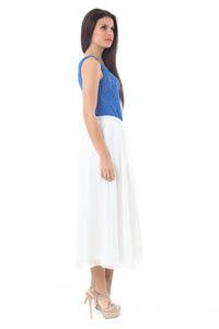 Sleeveless Stretch Lace Top