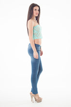 Load image into Gallery viewer, Lace Bandeau Light Green