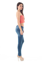 Load image into Gallery viewer, Lace Bandeau Apricot