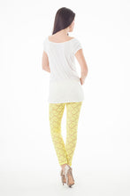 Load image into Gallery viewer, Lace Leggings Yellow