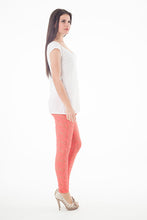 Load image into Gallery viewer, Lace Leggings Apricot