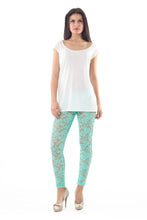 Load image into Gallery viewer, Lace Leggings Light Green