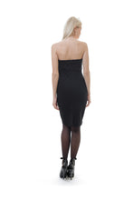 Load image into Gallery viewer, Straight Strapless Mini Dress