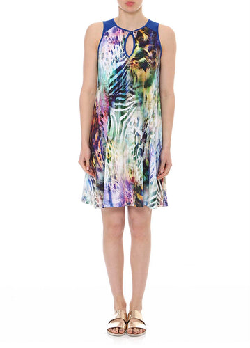 A-Line Print Dress