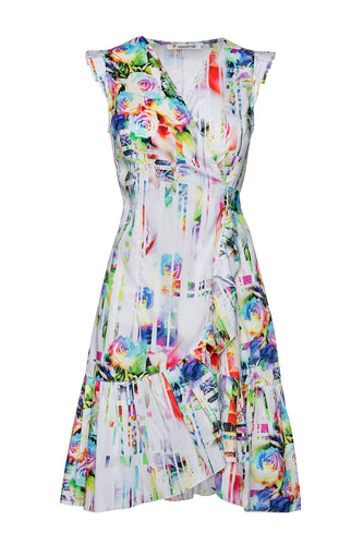 Floral Cotton Voile Dress